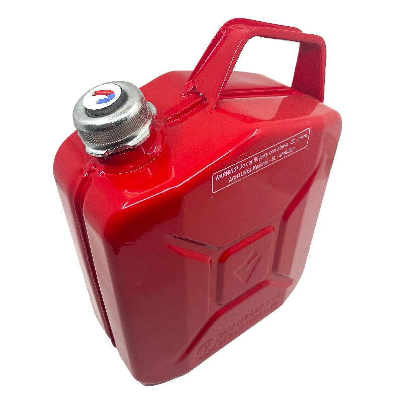 Bidon metal 5 litres (rouge)