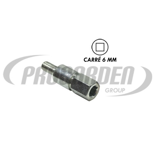 Insert carré 6,0 mm