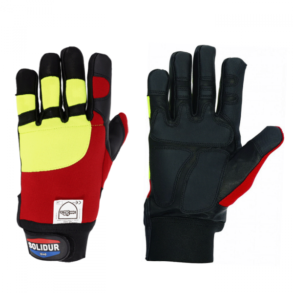 Gants tronçonneuse anti-coupure type A Solidur