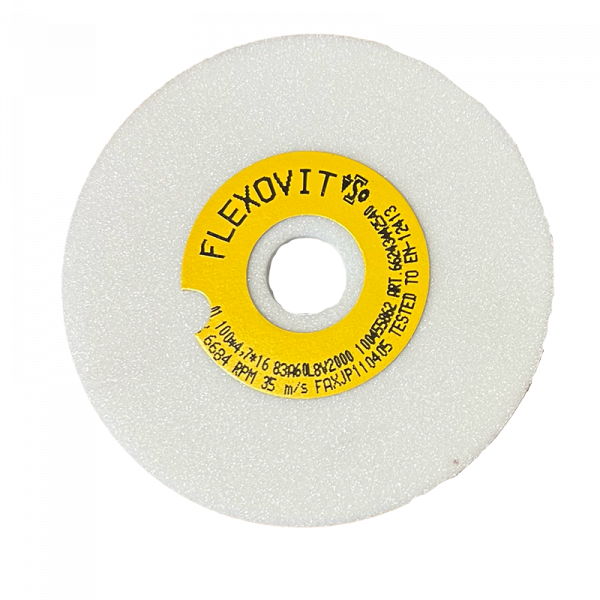 Meule d'affutage blanche...