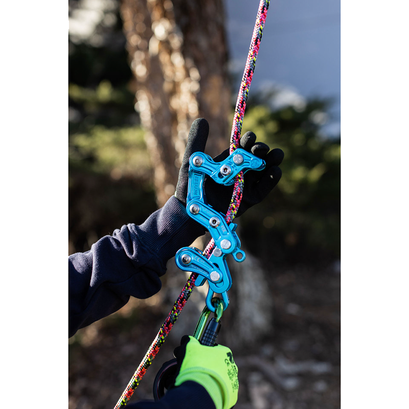 Descendeur mécanique ROPE RUNNER PRO - Edition limitée TEAL - NOTCH