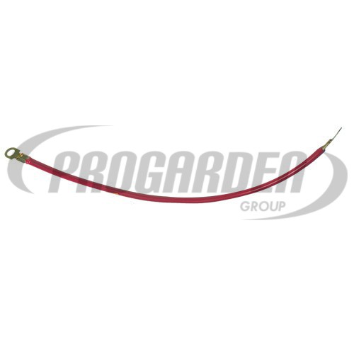 Cable rouge avec cosses (50  cm)