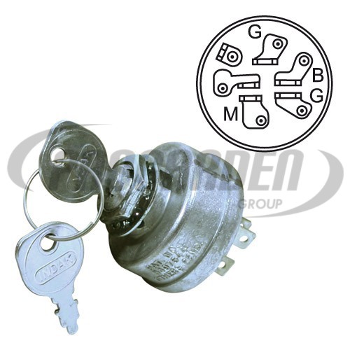 HONDA 125 PCX NEIMAN CONTACTEUR A CLEF TYPE JF57 - 2014/2017