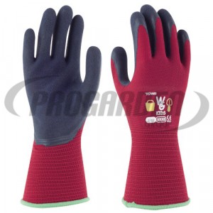 Gants Kids - bordeau (taille 05)