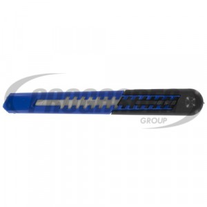 Couteau METALLO 12 cm, bleu/noir