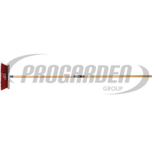 Balai 270mm-pp rouge+fil d'acier 75mm a/ma 1,5m