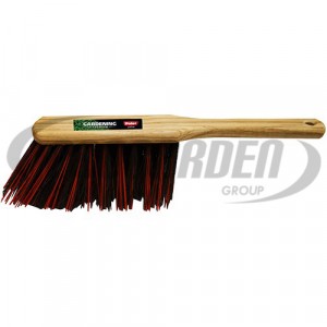 Brosse à main 320mm arenga/elaston rouge