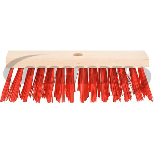 Balai cantonnier 290mm rouge