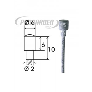 Cable 19 fils ø : 2,0 mm