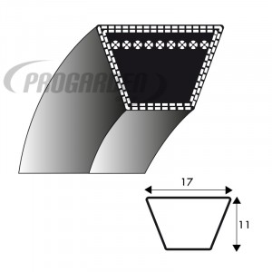 Poulie à gorge en V pour murray 23211 de diamètre 95,3 mm