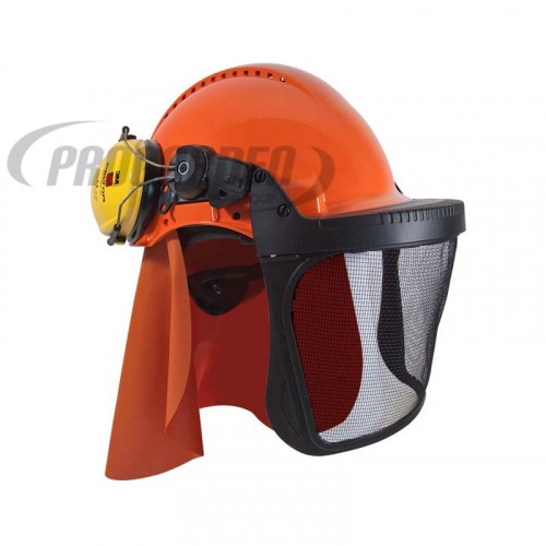 Casque complet PELTOR avec cache nuque Casque complet PELTOR avec cache nuque