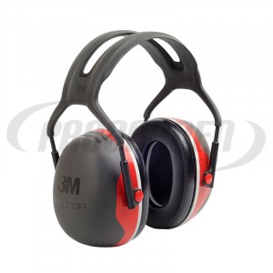 Casque antibruit Peltor X3 rouge