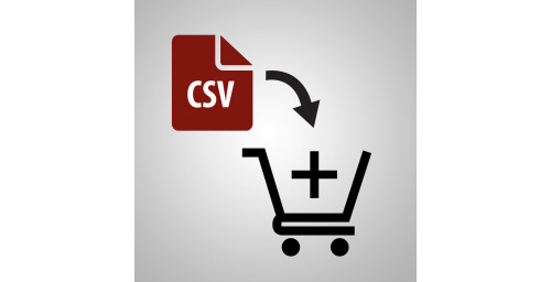 Importez vos produits en csv